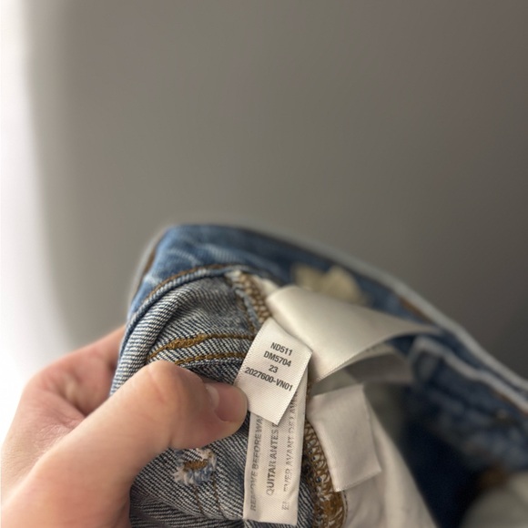 Madewell The Mid Rise Perfect Vintage Jean Women’s Size 23 - Picture 4 of 5